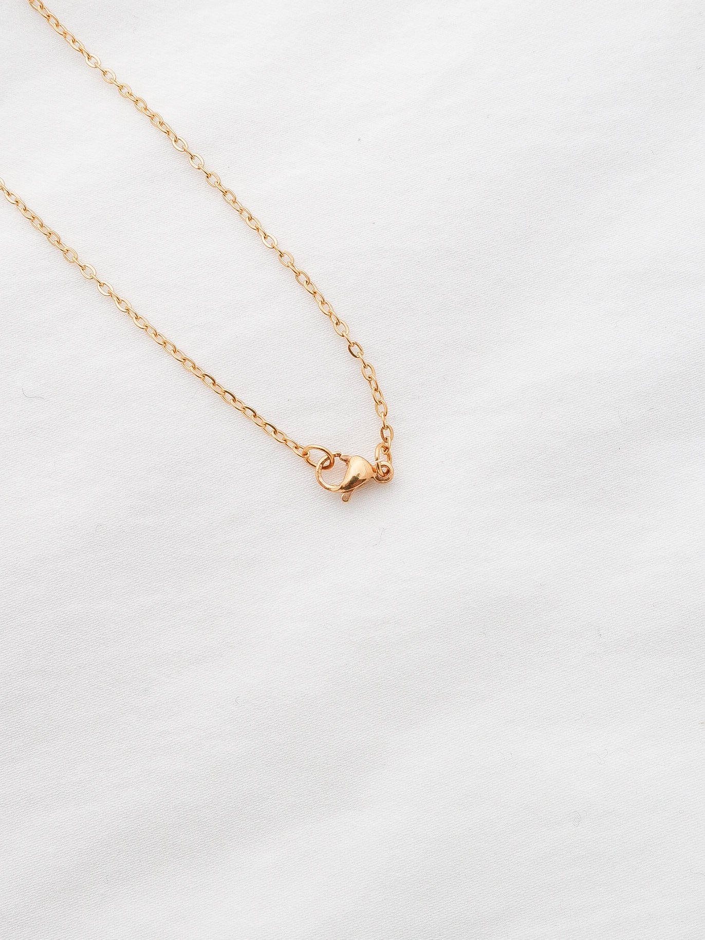 The April Necklace in Noir