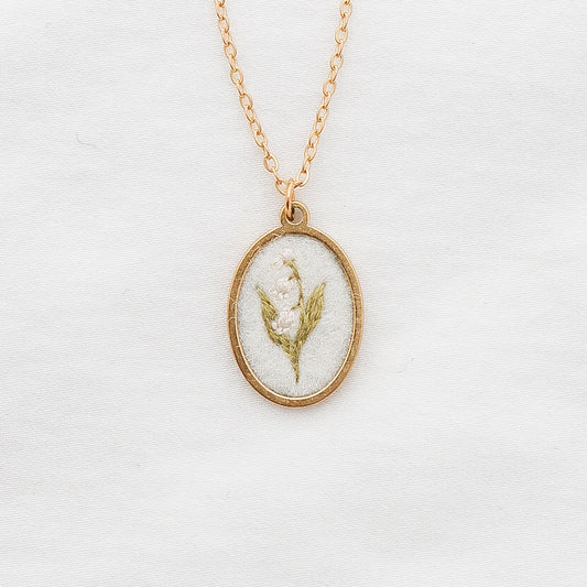The May Necklace in Ivory
