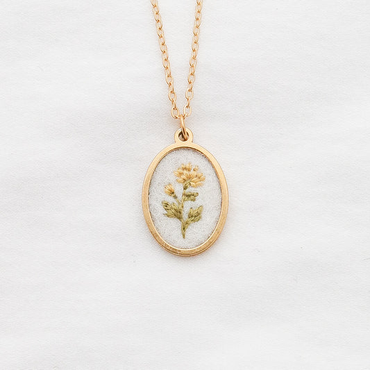 The November Necklace in Ivory MADE TO ORDER