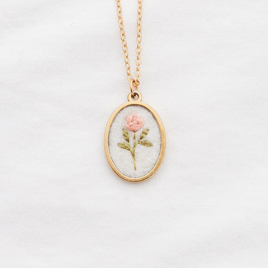 The June Necklace in Ivory MADE TO ORDER